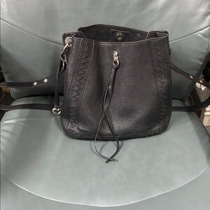 Brighton Georgia hobo Elegant Black Crossbody Bag